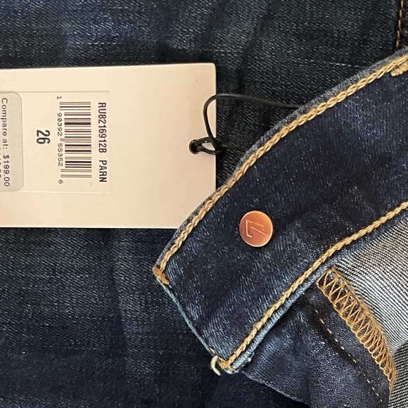For All Man Kind 7 Jeans, Size 26 , Dark Blue Wash - Picture 5 of 5